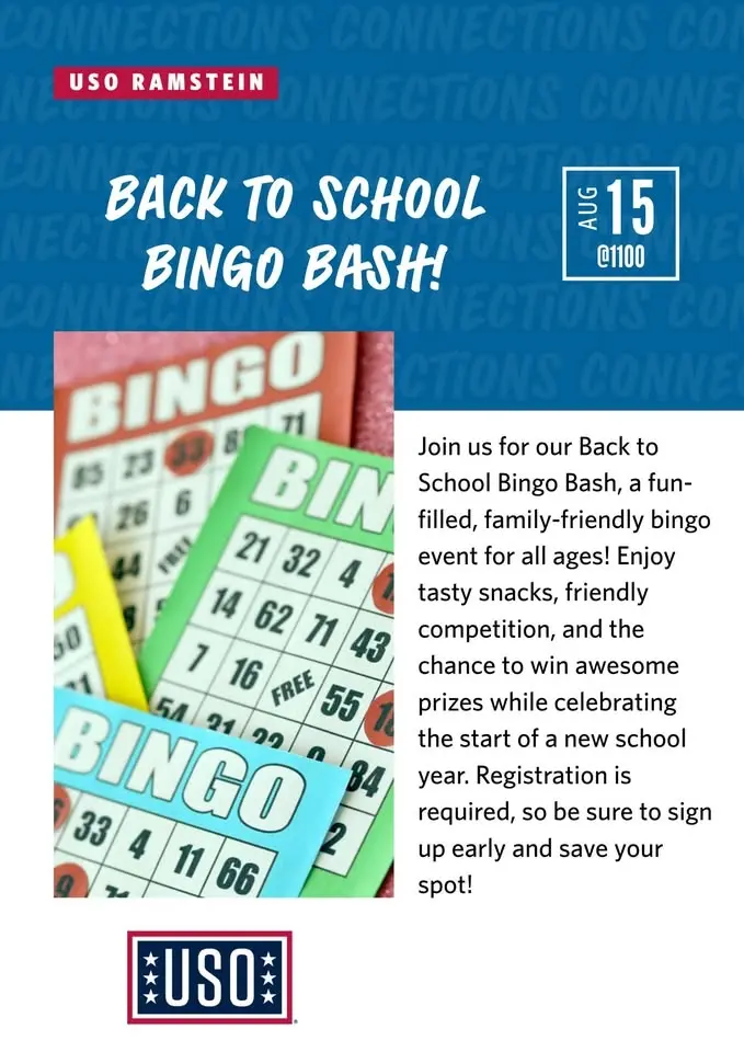 Back to School BINGO Bash