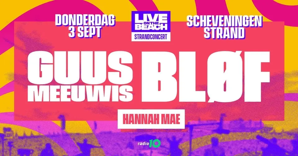 Guus Meeuwis en BLØF - LIVE on the BEACH
