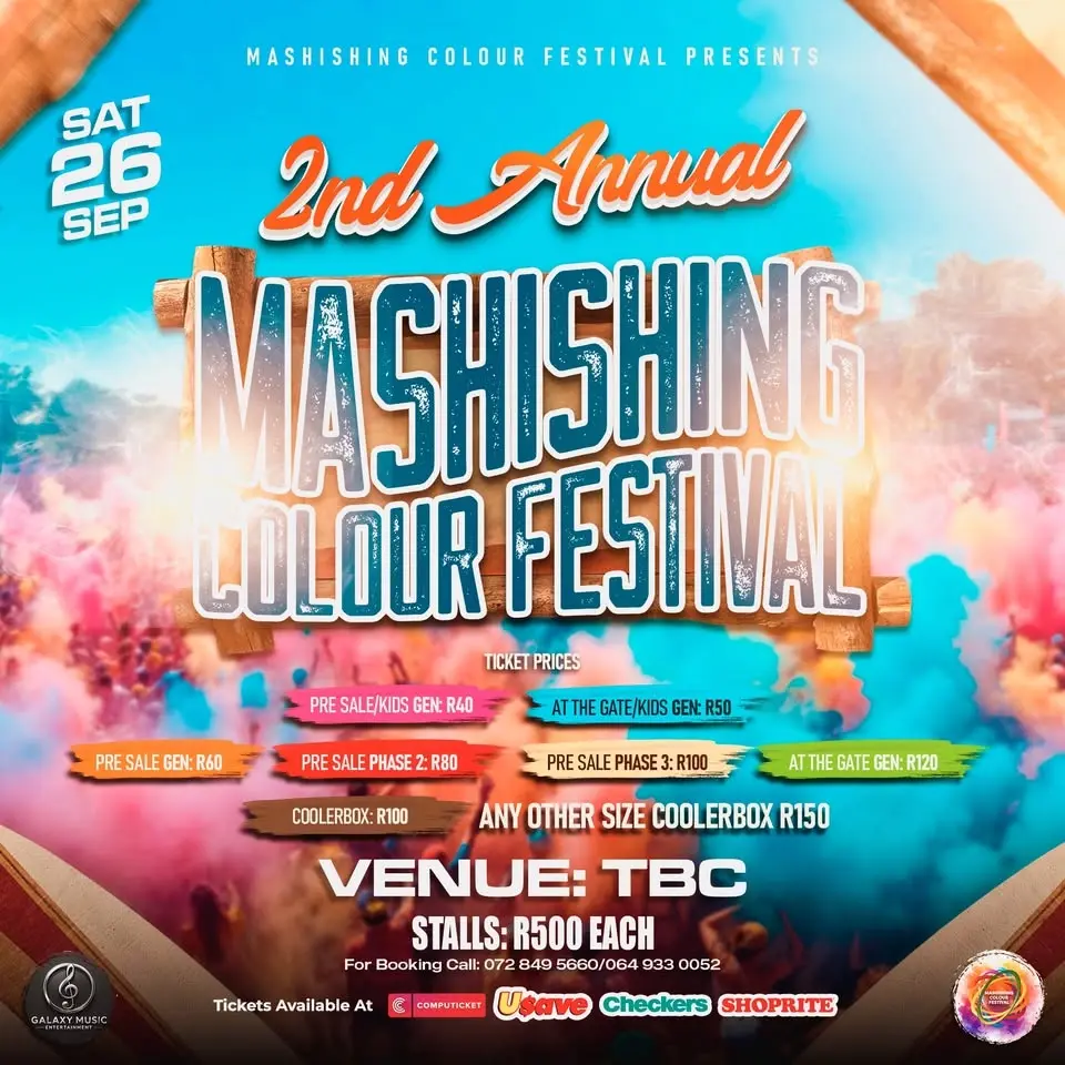 2nd Annual Mashishing Colour Festival 🥳