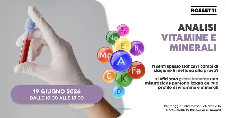 ANALISI VITAMINE E MINERALI