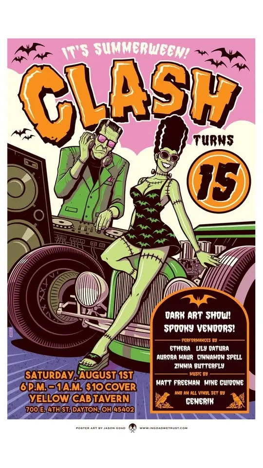 Clash Summerween Anniversary Party - Save the DATE! 
