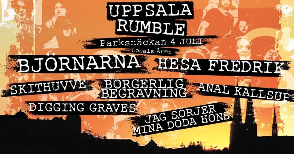 Uppsala Rumble - Locals Året | Parksnäckan Uppsala