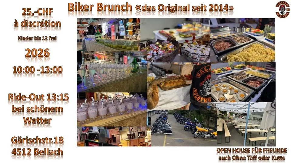🏍 Original Biker Sonntags Brunch 2026