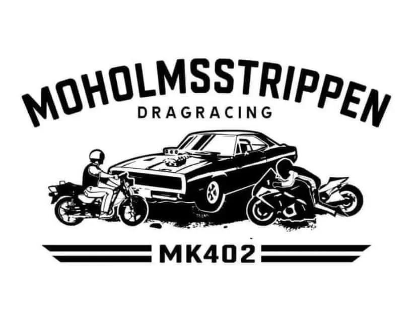 Dragracing 402m Moholmsstrippen