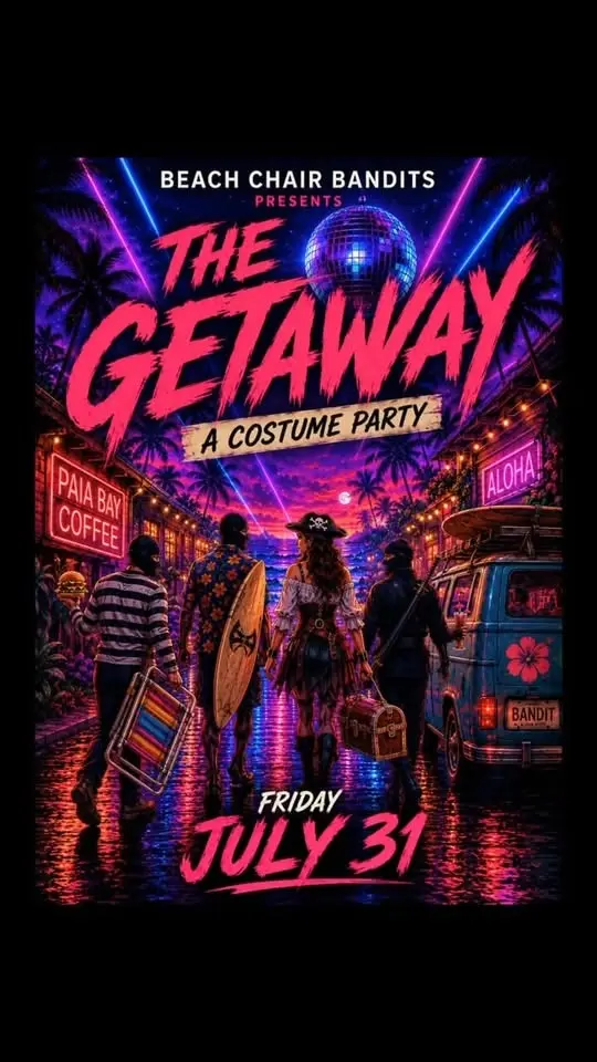 Beach Chair Bandits Presents: The Getaway. costumes and house music 