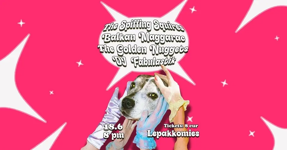 NO MÖKKI NO PROBLEM - The Spiffing Squires, Balkan Maggarac, The Golden Nuggets and DJ Fabulastik