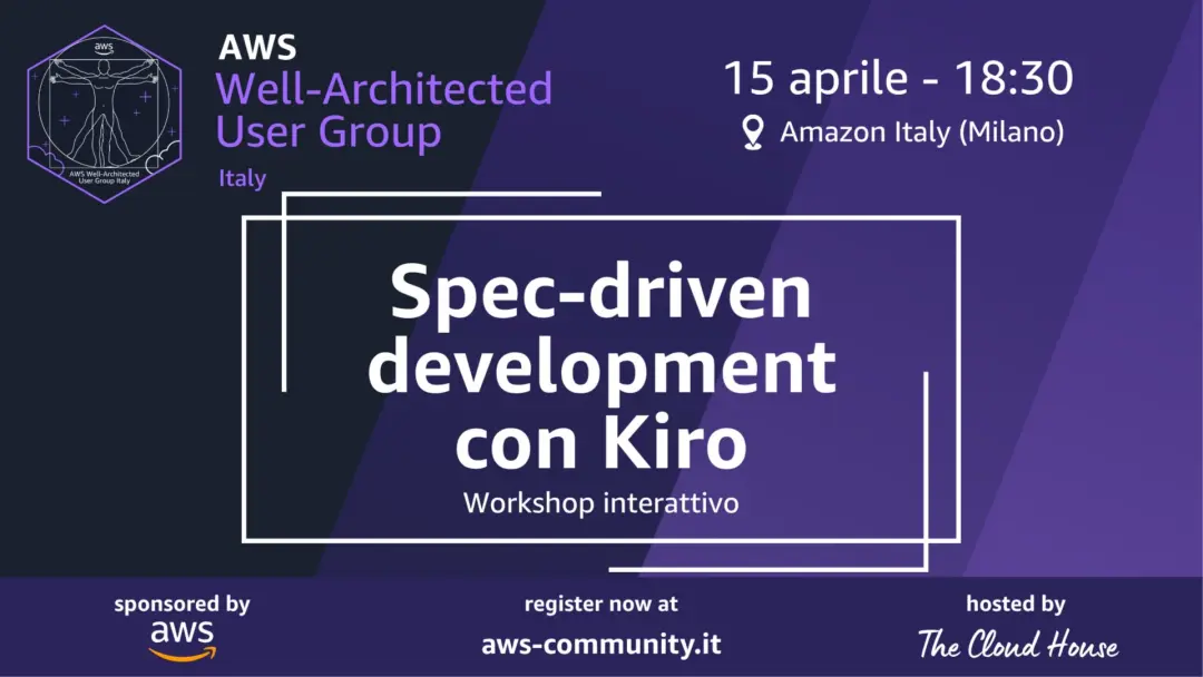 Hands-on con Kiro (Meetup #7)