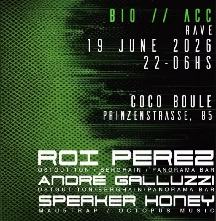 BIO/ACC RAVE BERLIN