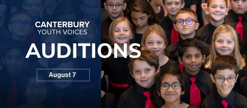 Auditions • Canterbury Youth Voices