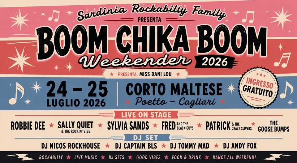 ★✯★ BOOM-CHICKA-BOOM WEEKENDER 2026 ★✯★