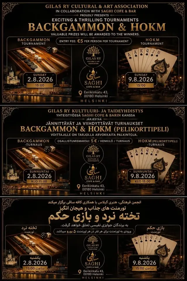 Backgammon Tournament 