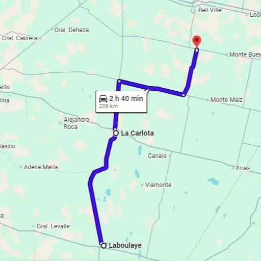 3° Vuelta del Sur Cordobés (Laboulaye-Justiniano Posse)