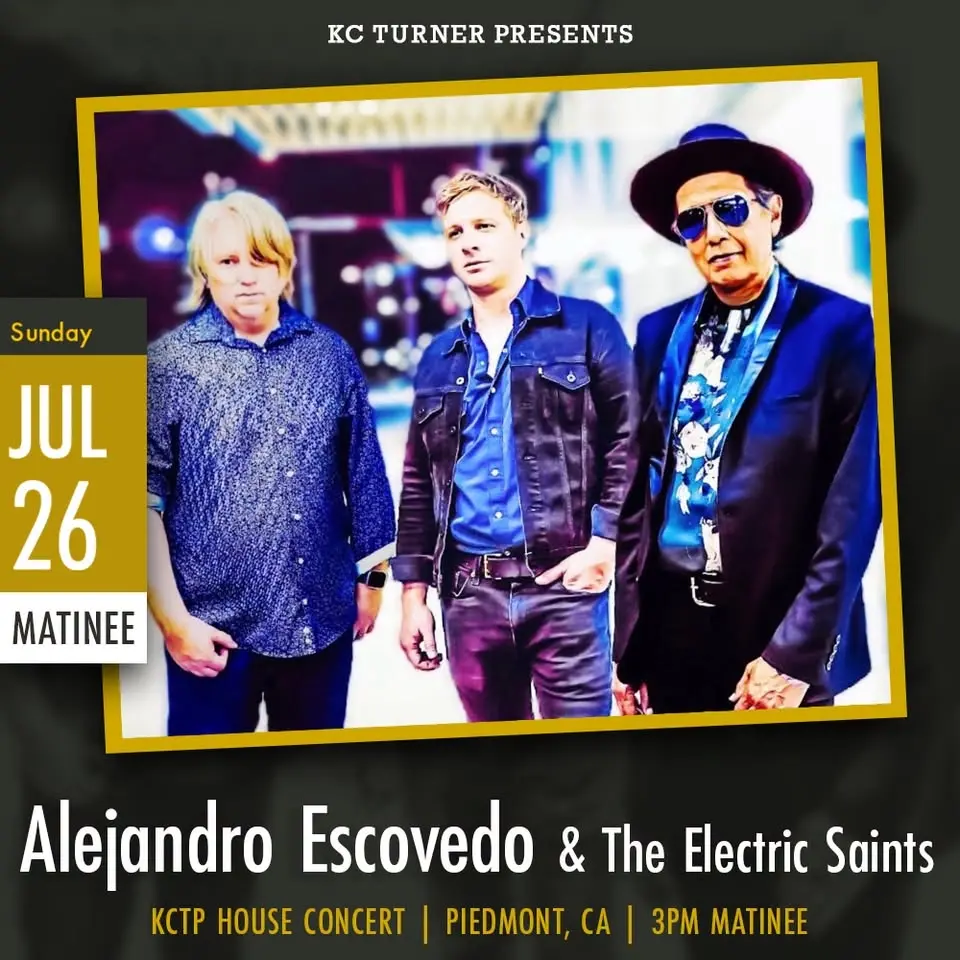 Alejandro Escovedo & The Electric Saints | House Concert - SOLD OUT!