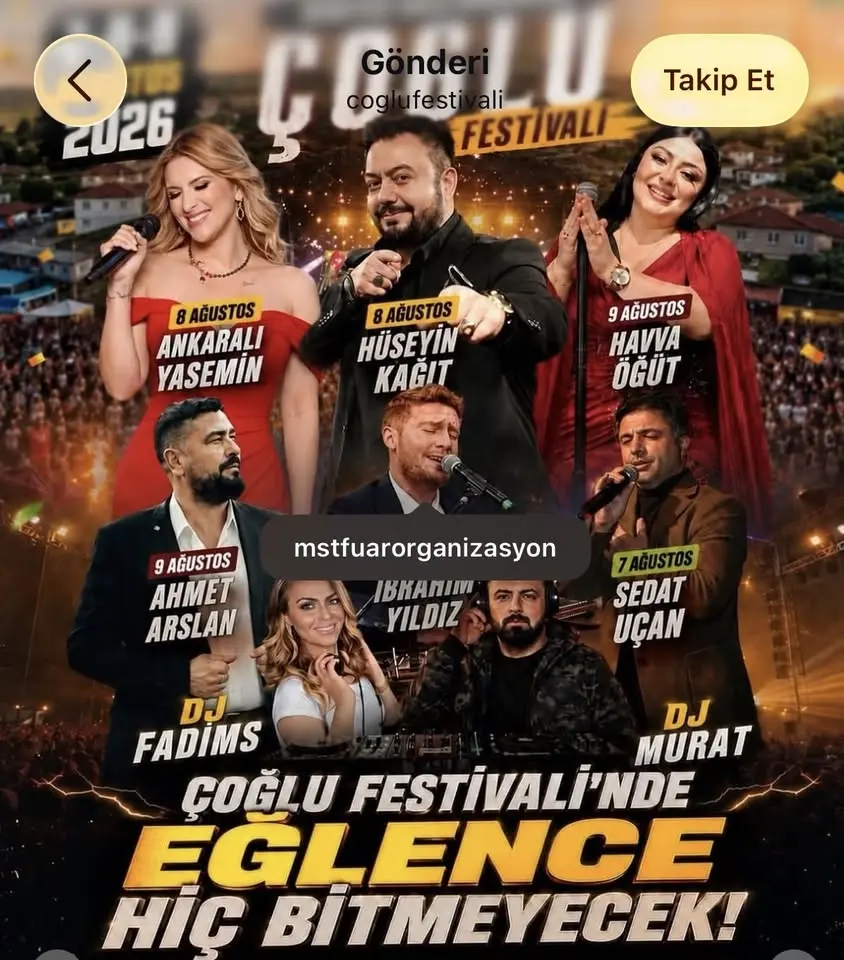 ÇOĞLU KÖYÜ FESTİVALİ