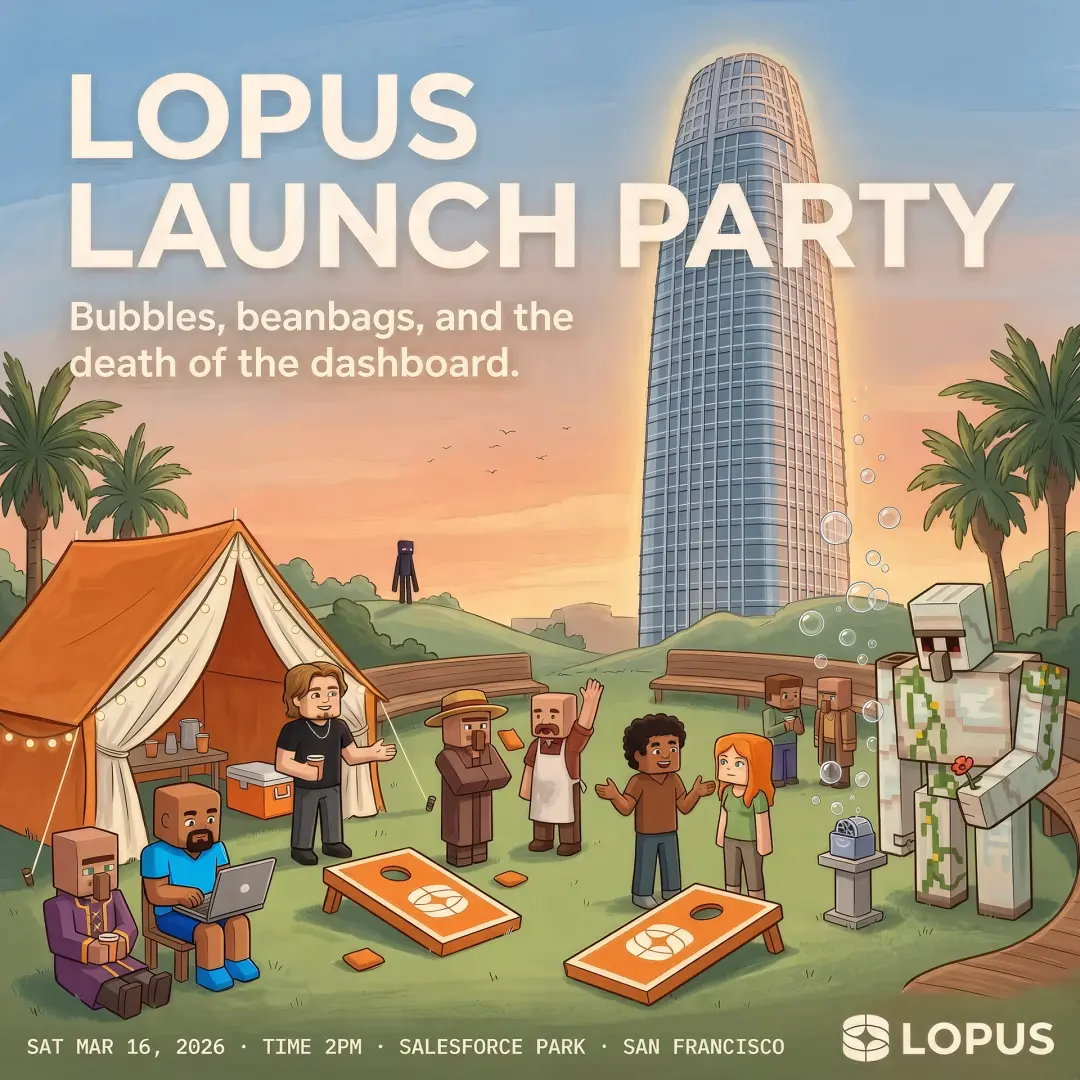 Lopus Launch Party @ Salesforce Park