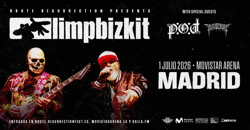 Route Resurrection: Limp Bizkit (Madrid, 2026)