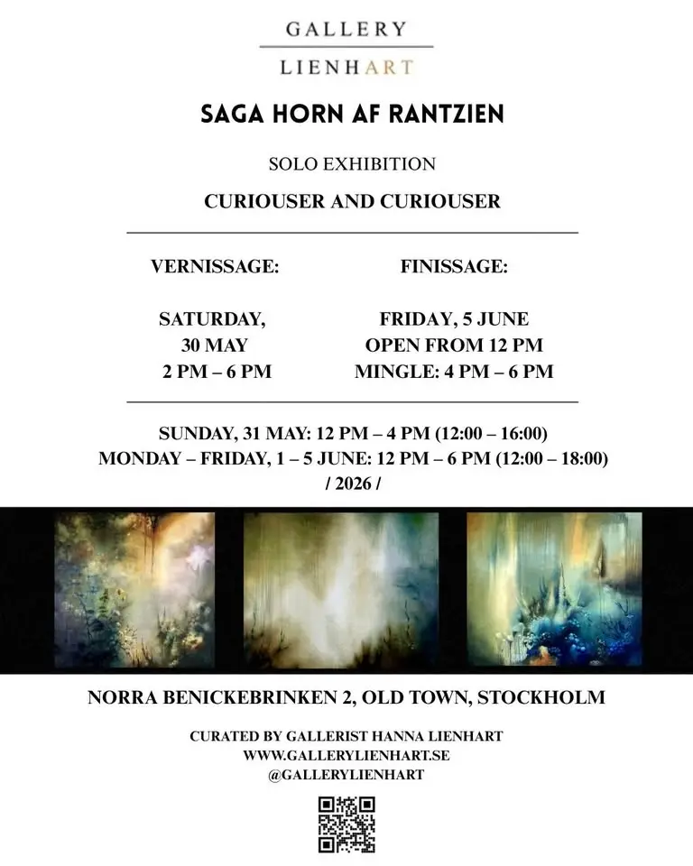 Saga Horn af Rantzien | Curiouser and Curiouser | Solo Exhibition at Gallery Lienhart