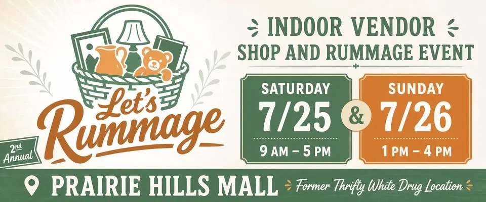 2nd Annual Let's Rummage (Indoor Rummage Event)