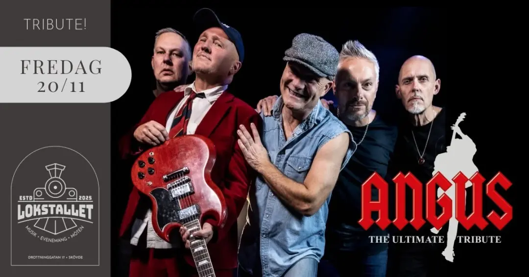 ANGUS spelar AC/DC i Skövde