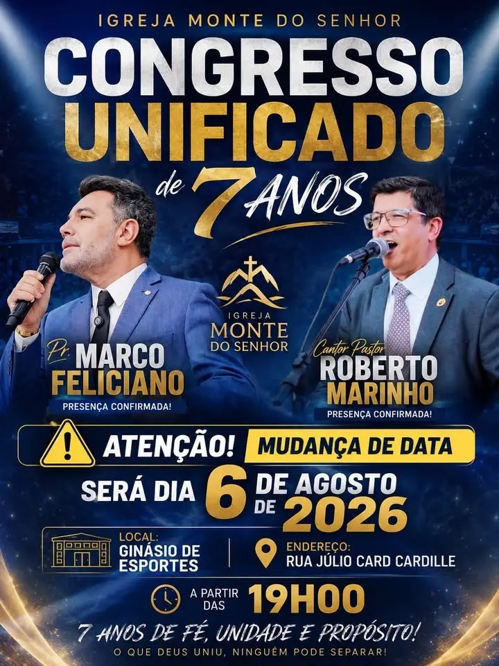 Congresso Monte Do Senhor | Março Feliciano