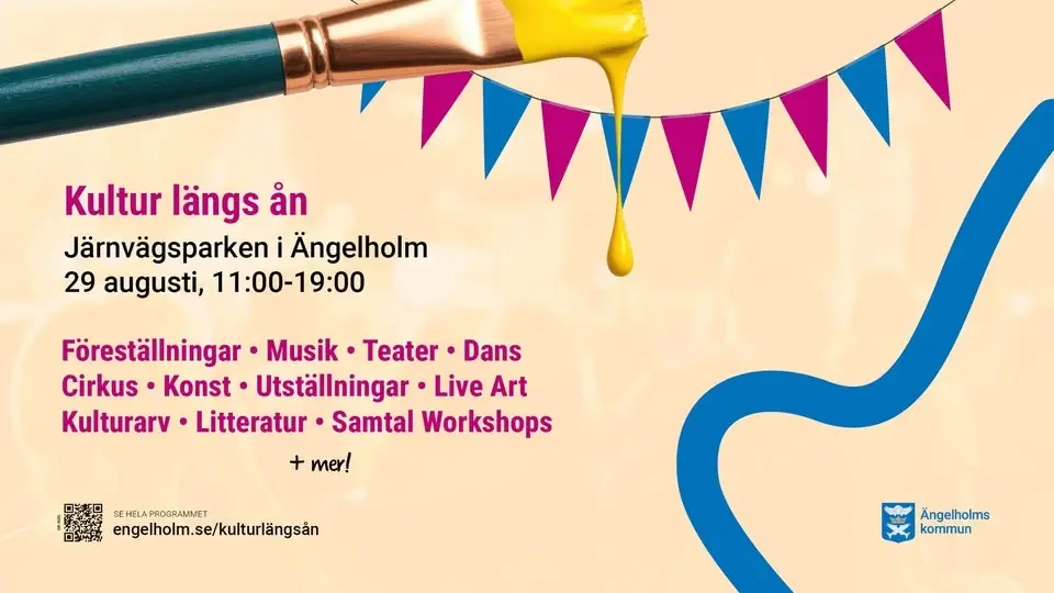 Kultur längs ån! Där berättelser flyter samman och konstnärlighet tar form