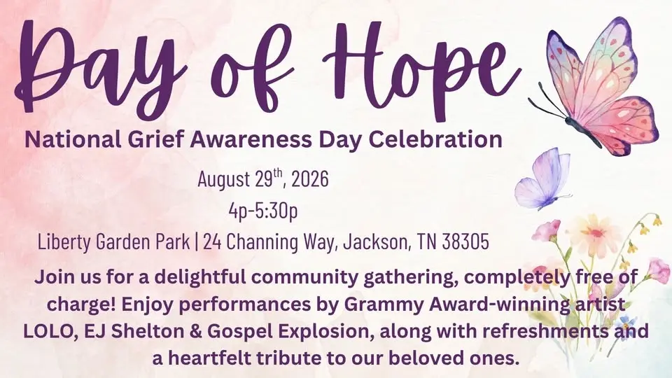 Day of Hope: Grief Awareness Day Celebration