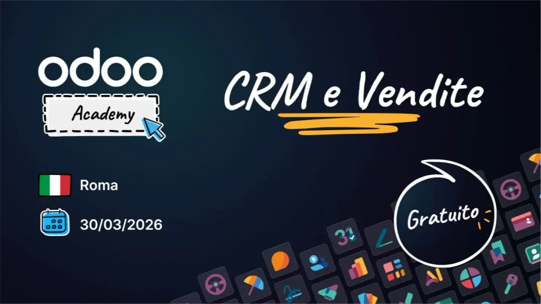 Odoo Academy CRM e Vendite - Roma