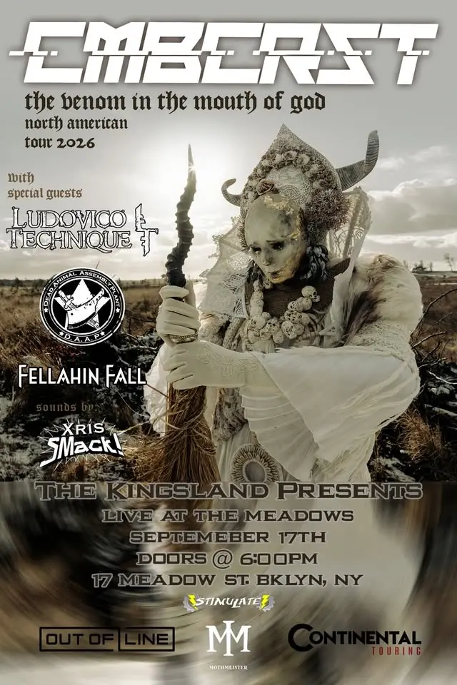  COMBICHRIST - The Venom in the Mouth of God Tour 