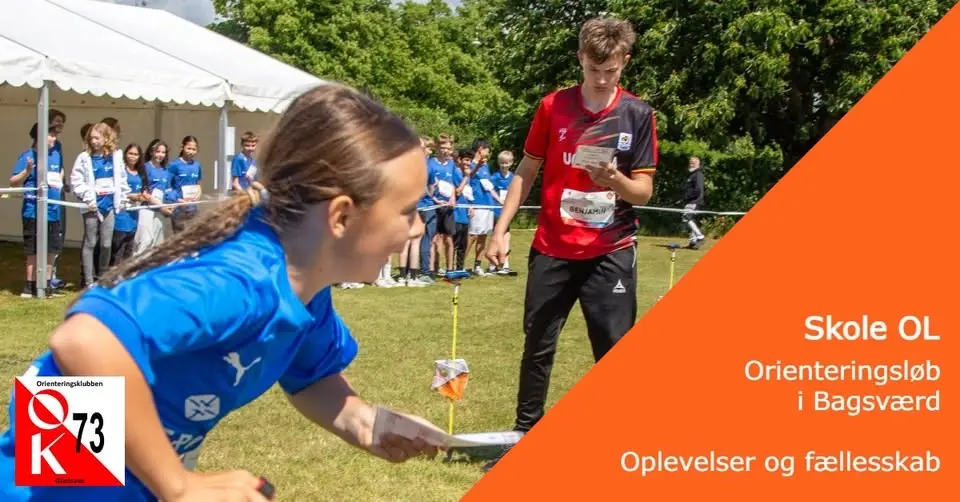 DIF Skole OL orienteringsløb - Lokalstævne i Gladsaxe for 4.-7. klasser