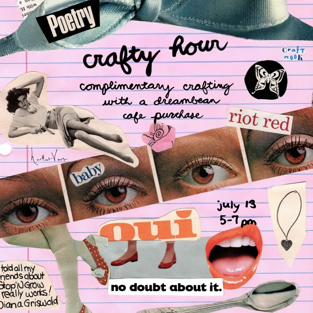 crafty hour: open crafting