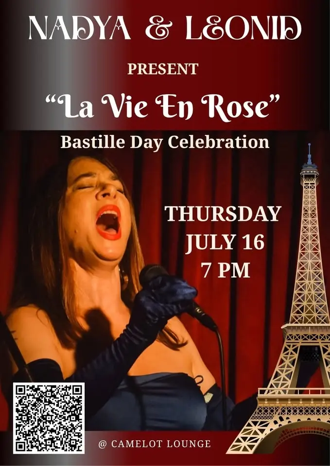 NADYA & LEONID present “La Vie En Rose”— A Bastille Day Celebration