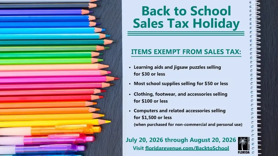 Back to school tax free holiday 