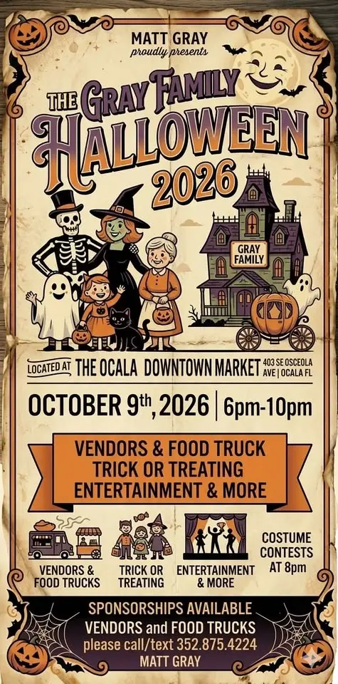 The Gray Family Halloween Festival 2026