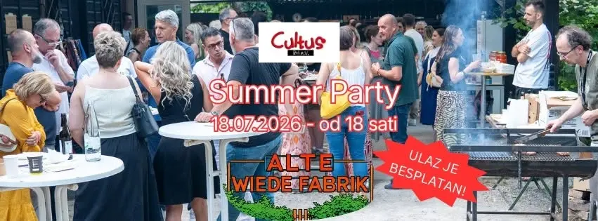 Cultus BH Summer Party 2026