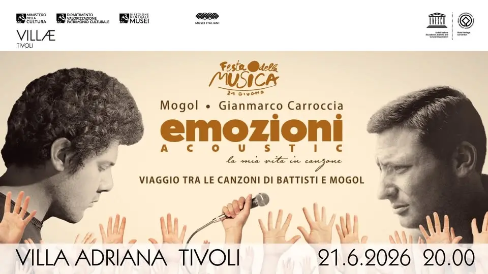 EMOZIONI Acoustic - Mogol e Gianmarco Carroccia