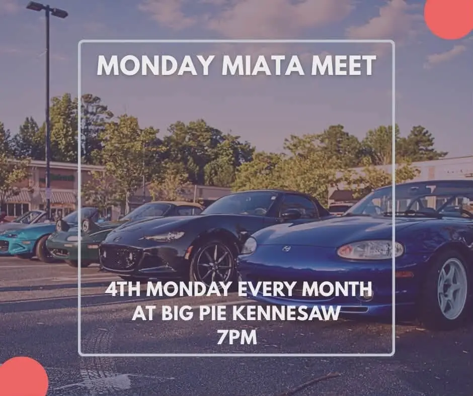 Monthly Monday Miata Meet