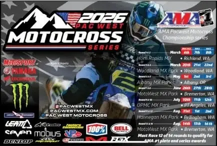 Pac West Motocross Round 11 and 12 in Bellingham WA