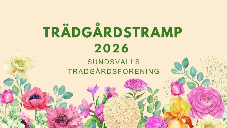 Trädgårdstramp hos Peter i Österdälje