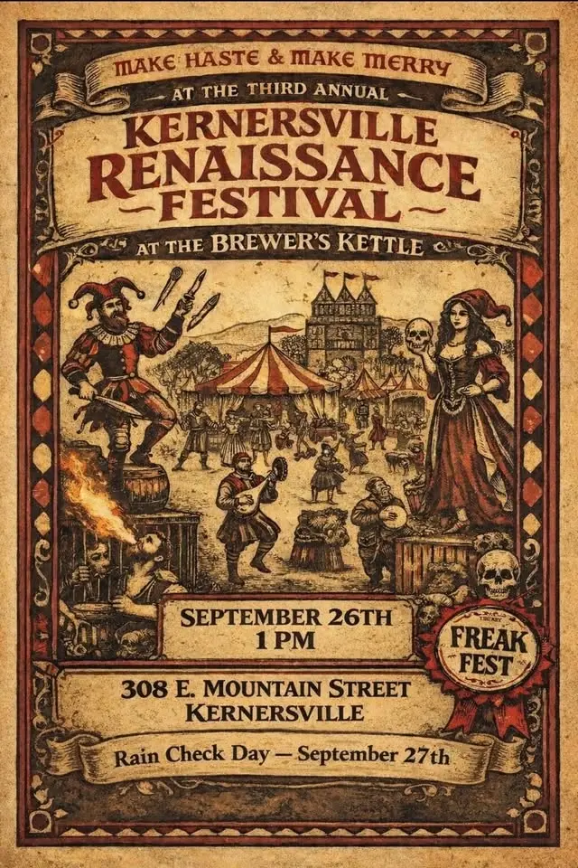 The Kernersville Renaissance Festival 2026!