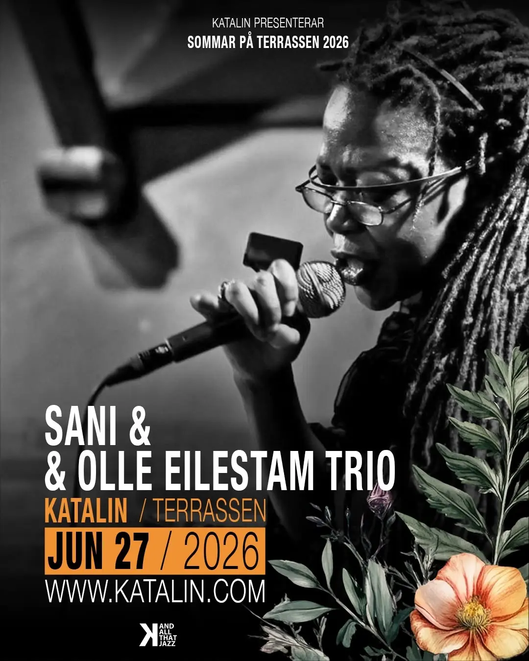 Sani & Olle Eilestam Trio – Sommar på Terrassen 2026