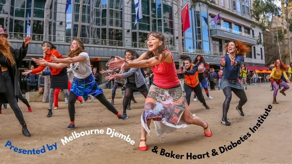 Flash Mob Melb CBD 