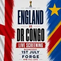 England V Dr Congo - World Cup 2026