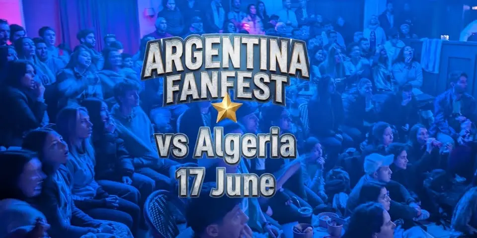 Argentina FanFest - GAME 1 vs Argelia