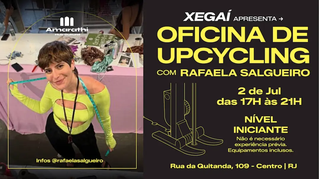 Oficina De Upcycling Com Rafaela Salgueiro