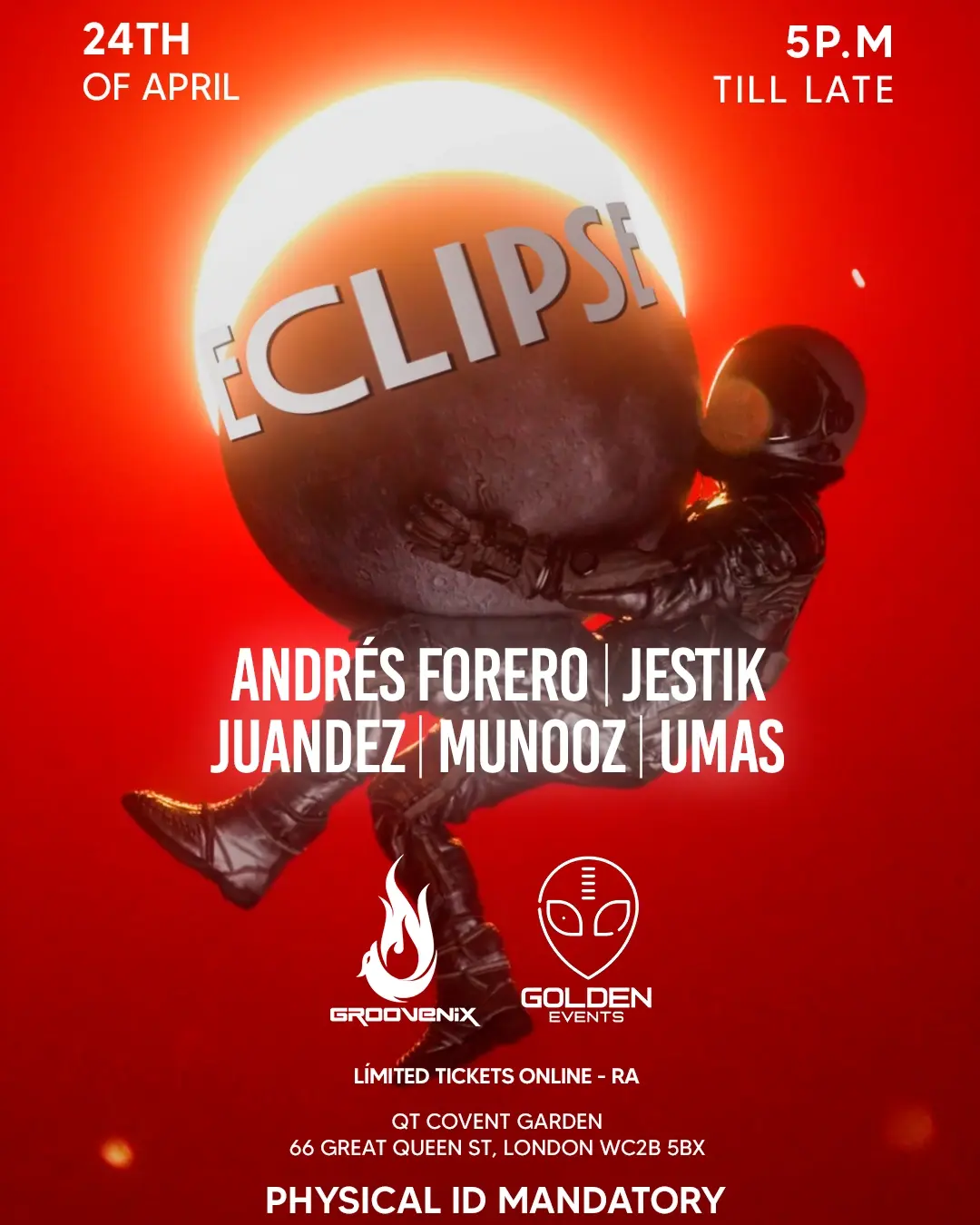 Golden Events presents: ECLIPSE