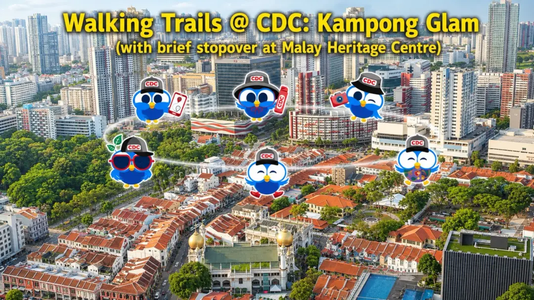 Ollies Hunt along Walking Trails @ CDC: Kampong Glam