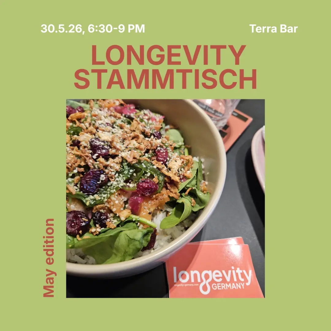Longevity Munich Dinner – May Edition 🧬🥬