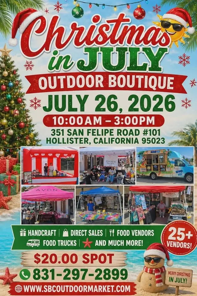 Christmas in July Outdoor Boutique 