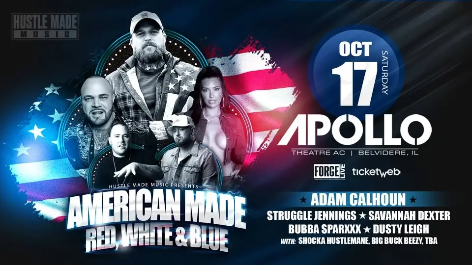 American Made: Red, White & Blue - Adam Calhoun, Struggle Jennings