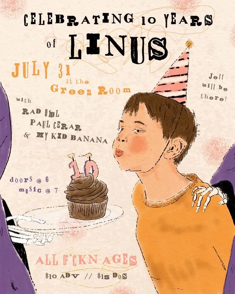 Linus 10 Year Anniversary Show at Green Room